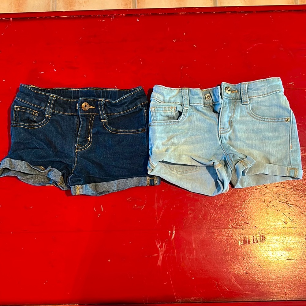 Denim girls shorts